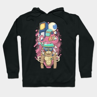 Monkey grafitti Hoodie